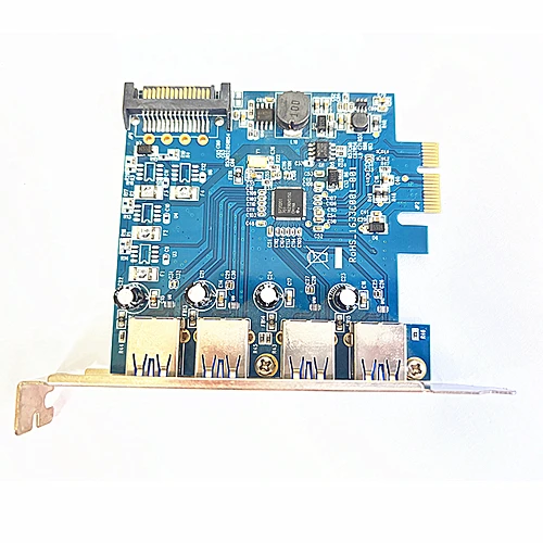 OEM ODM 4 port USB3.0  A Copper Network Interface PCI Express Card