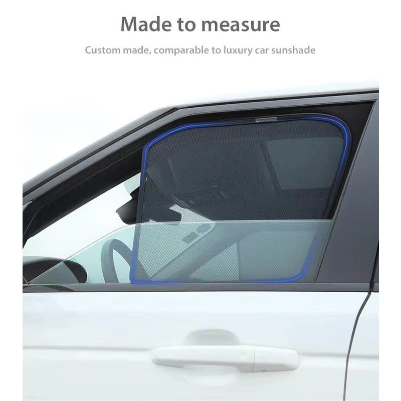 customized logo car insulation sunshade anti uv magnetic sunshades for cars side sun shade for NISSAN PATROL Alitima X-Trail