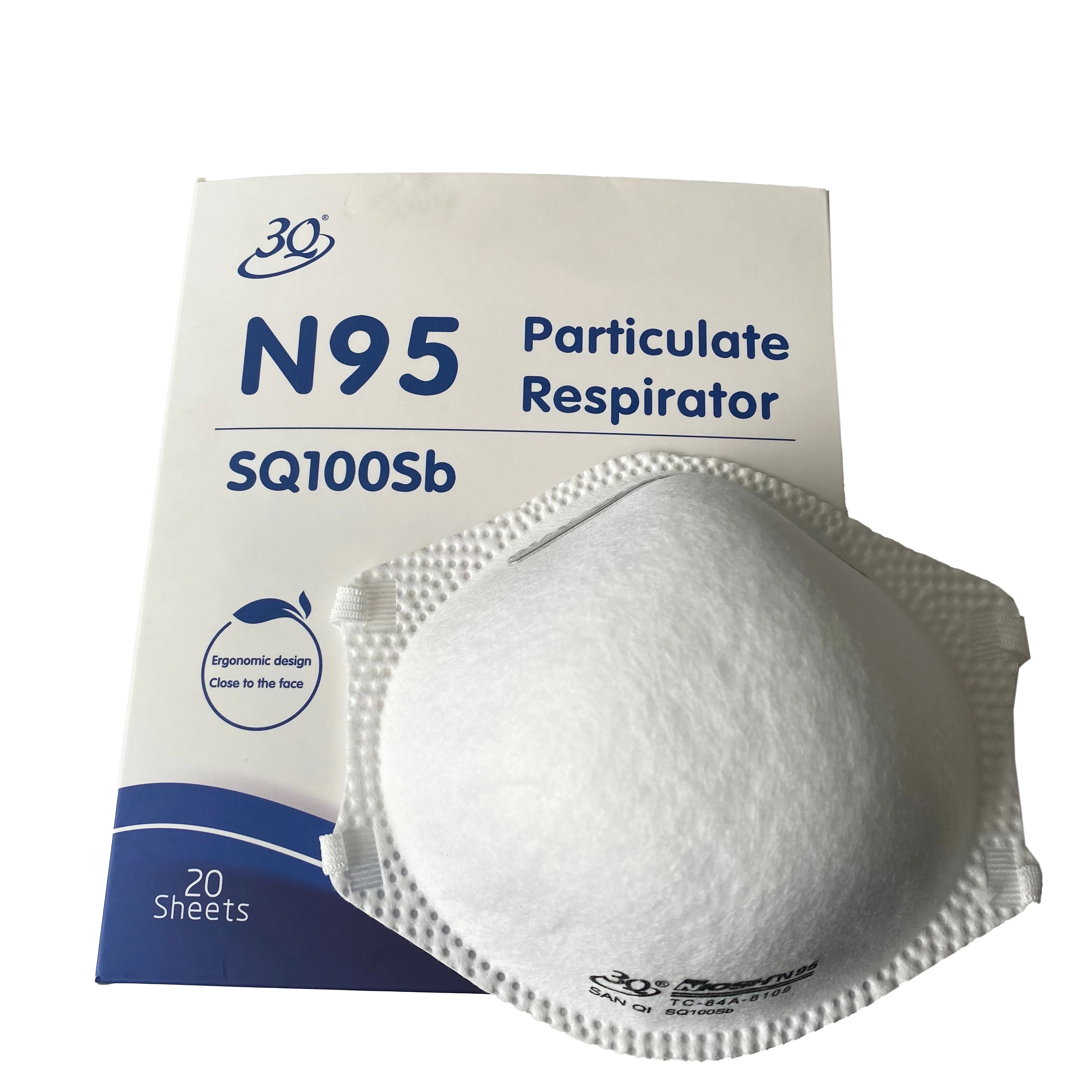 In Stock Promotion N95 Face Mask Disposable 5 Layers Non-woven Dust Mascarillas N95 Mask