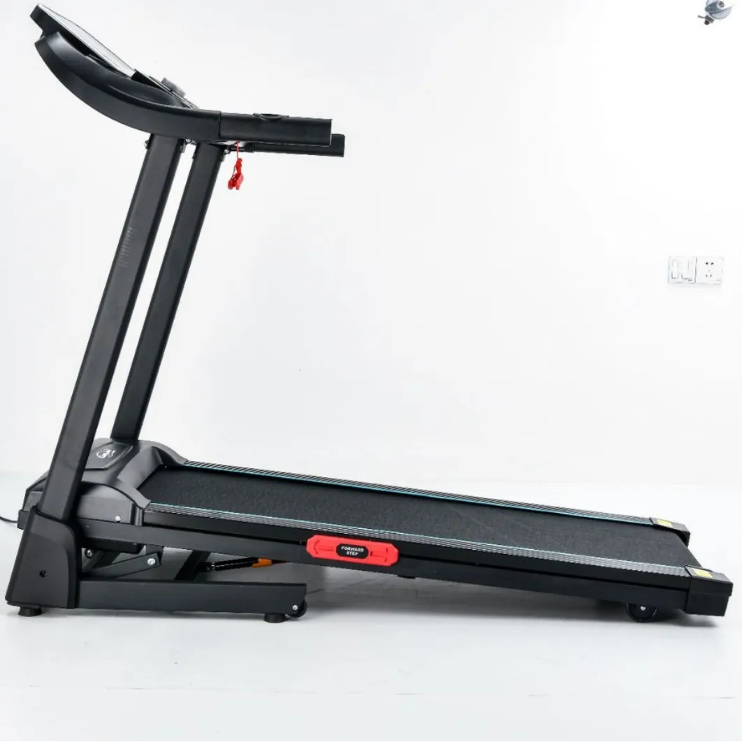Household treadmill multi-function, silent shock absorption, folding, lifting and climbing high-end fitness equipment