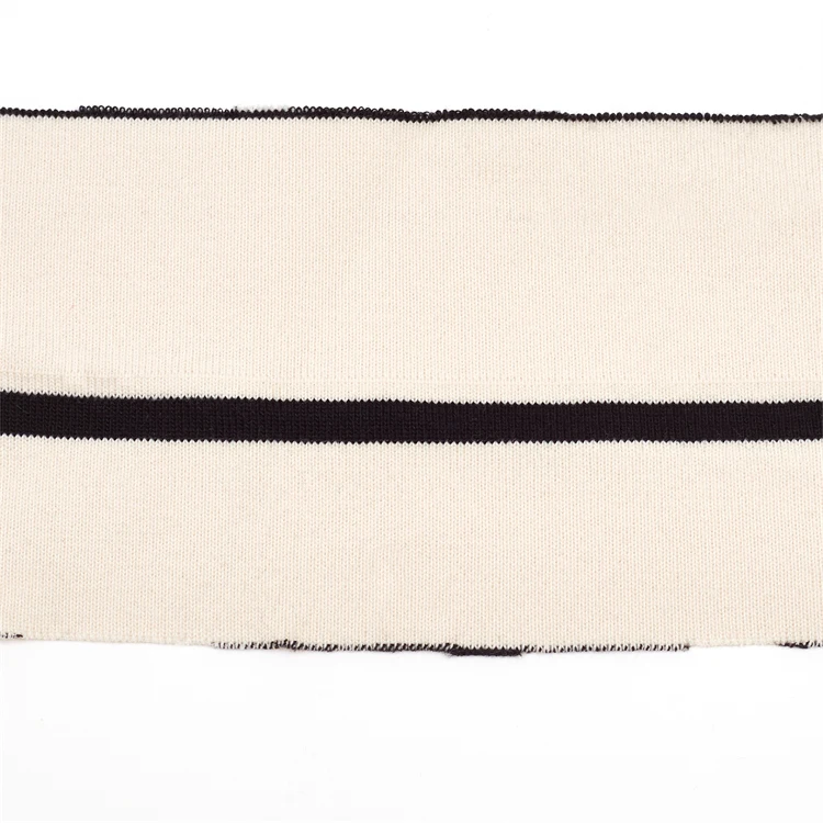 Garment Accessories Knit Rib Fabric Cuff Collar And Bottom Hem Ribbing Band For Clothing Apparel