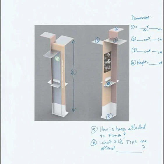 
Mobile phone charging pile solar energy charge airport train station metro station battery charge 