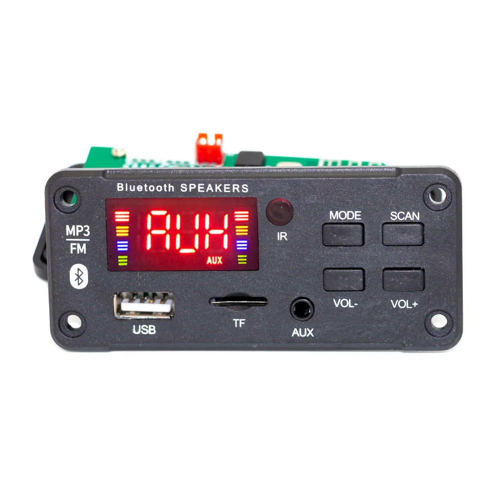 Blue tooth MP3 Decoder Audio Board DC 5V 12V USB Power Supply TF FM Radio MP3 Player For Car Music Speaker+Remote Control