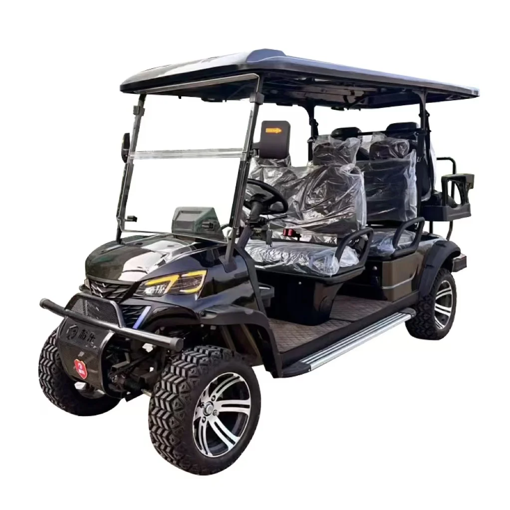 PGASHOW 60V/72V   Golf Buggy New Energy Electric 6-Seat Lithium-Powered High Efficiency from Chinese Factory