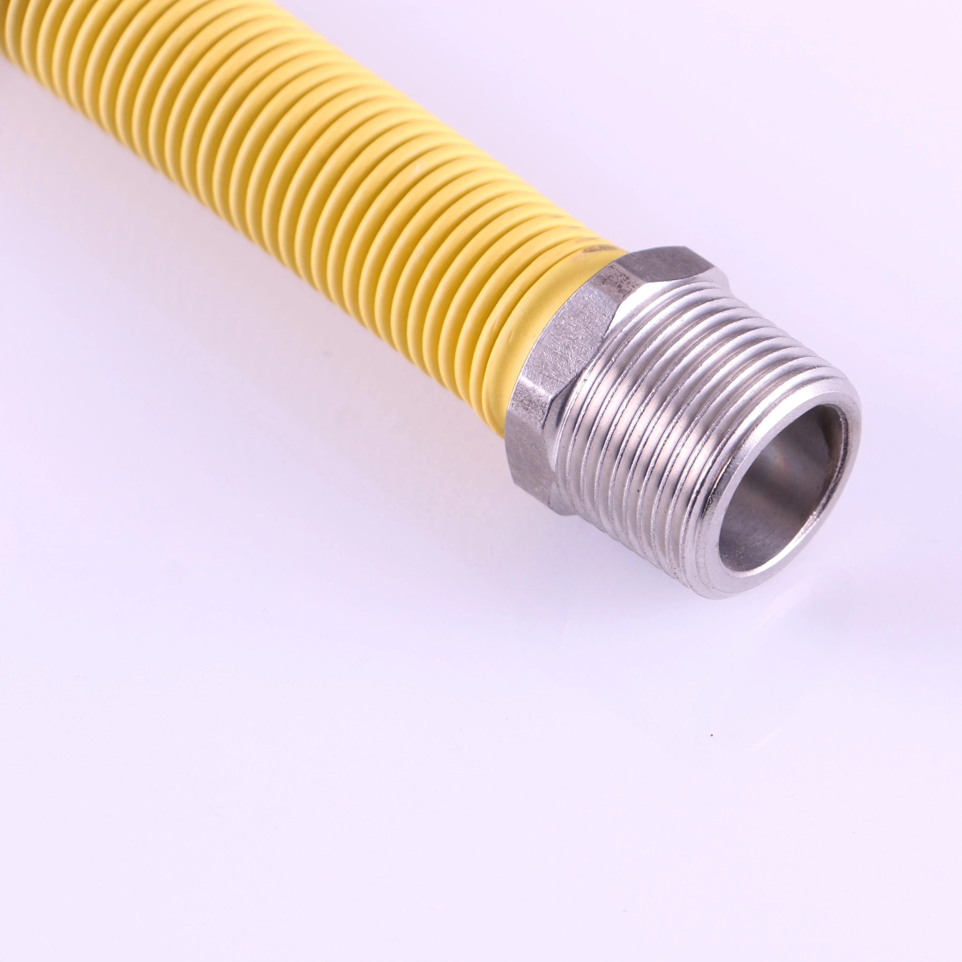 304 Stainless Steel Flexible Metal Gas Connector Hose Natural Gas Tube Corrugated Pipe For Gas