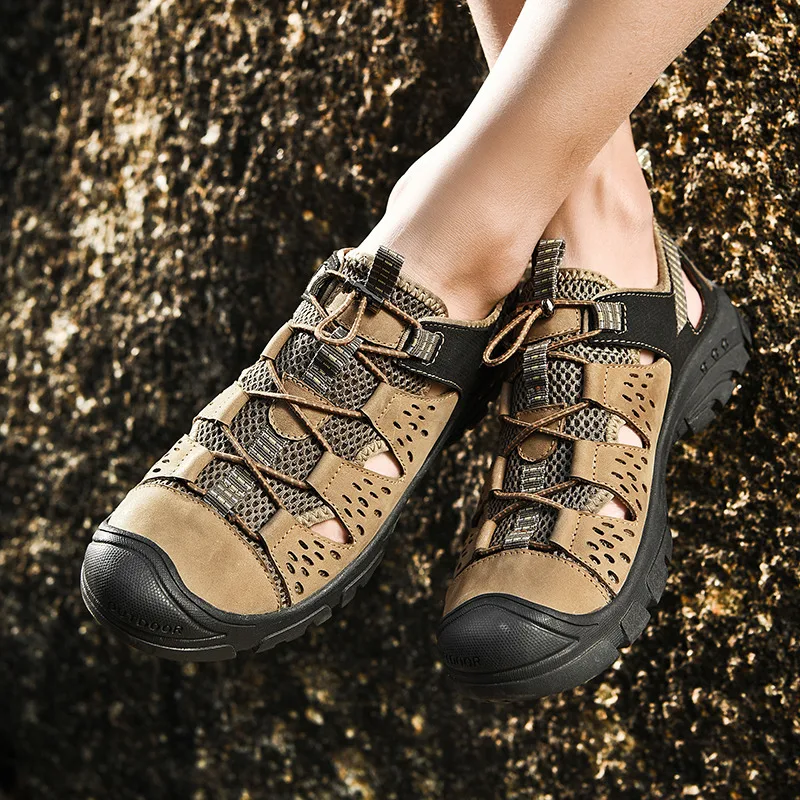 
Wear-Resistant Anti-Collision Quick-Drying Non-Slip Breathable Outdoor Hiking Shoes 