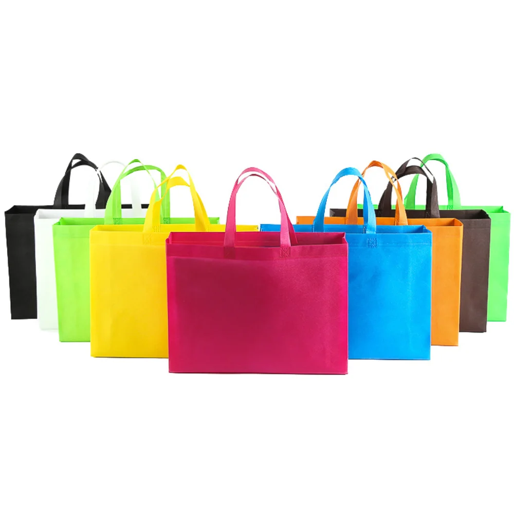 High quality large capacity strong load bearing non woven tote shopping bag