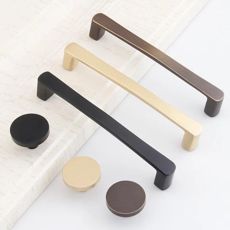 In Stock Elegant Design Classic Modern Offices Brass Door Handle