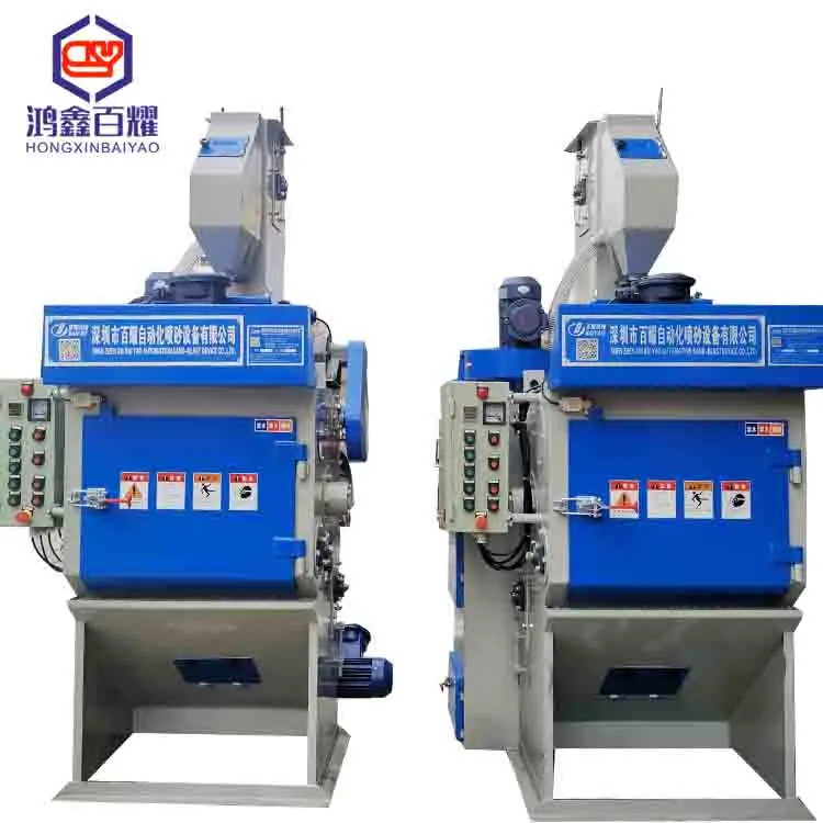 Industrial Abrasive Shot Blasting Machine Customized Crawler Shot Blasting Machine For Castings