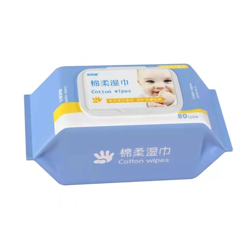 2023 Baby Wipes Natural Wipes Soft Organic Water Wet Baby Wipes For Baby