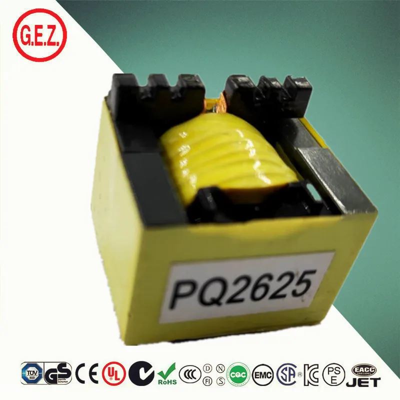 high frequency ferrite core 100v to 240v 9v 12v smps pq 2625 pq 3525 transformer