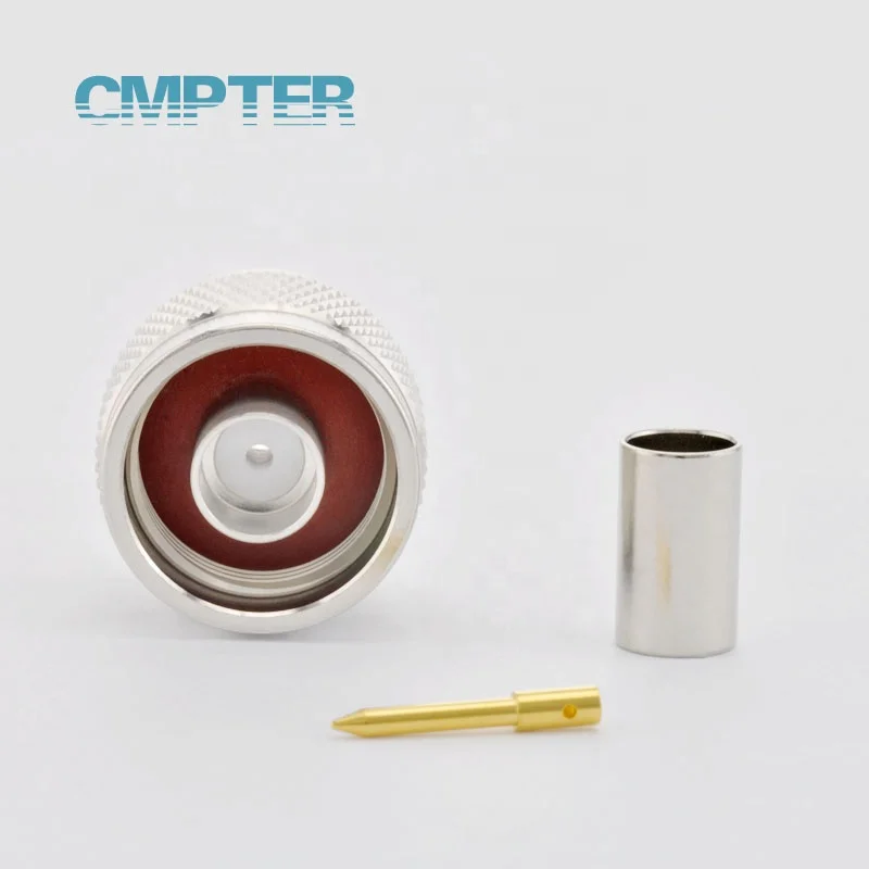 6 ГГц N Штекерный обжим для кабеля LMR240 rf коаксиальные