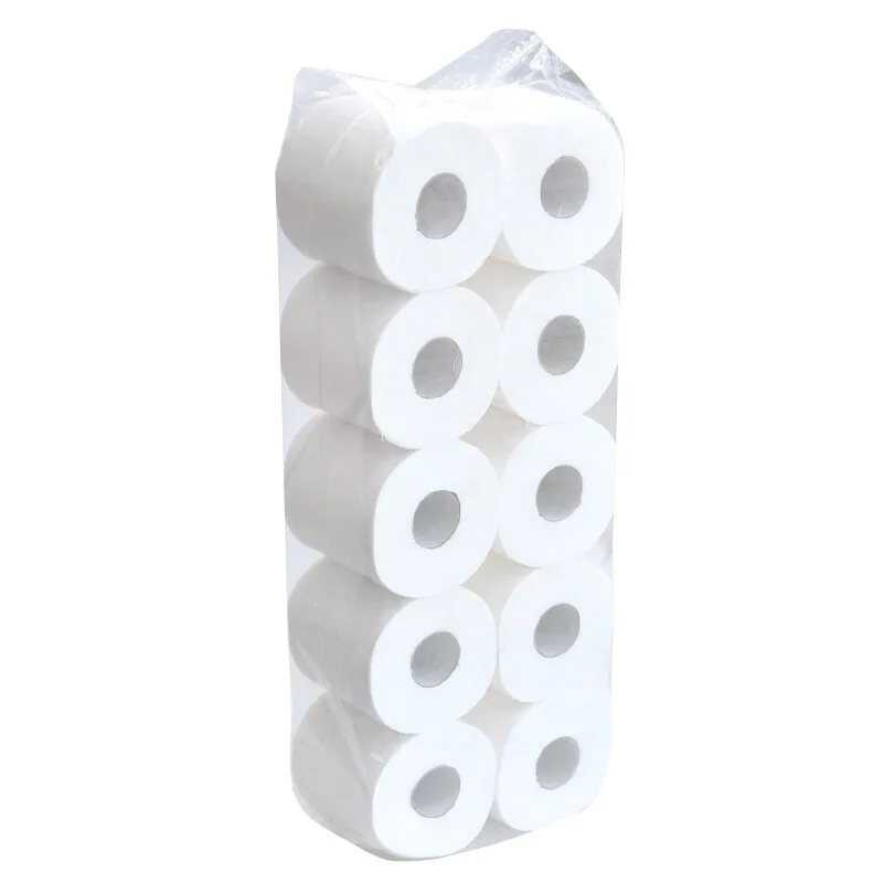 Wholesale package 12 rolls pack toilet paper rolls