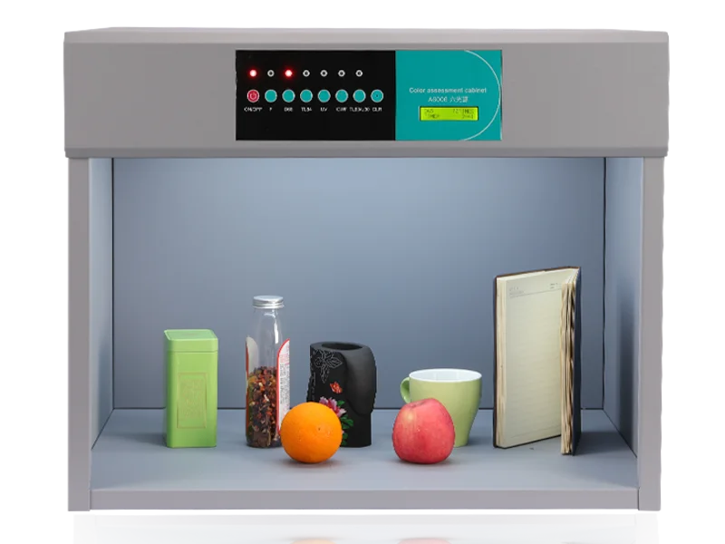 2021 6 Light Sources D65 TL84 F UV CWF U30 Color Assessment Light Box Color Matching Cabinet Benchtop Spectrophotometers