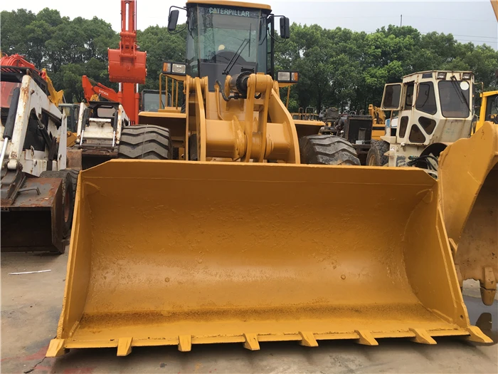 Front Loader Used Cat 966H Wheel Loader Caterpillar Front Wheel Loader 950H 966F 966G  966H for Sale Provided 6.7 /7.4km/h