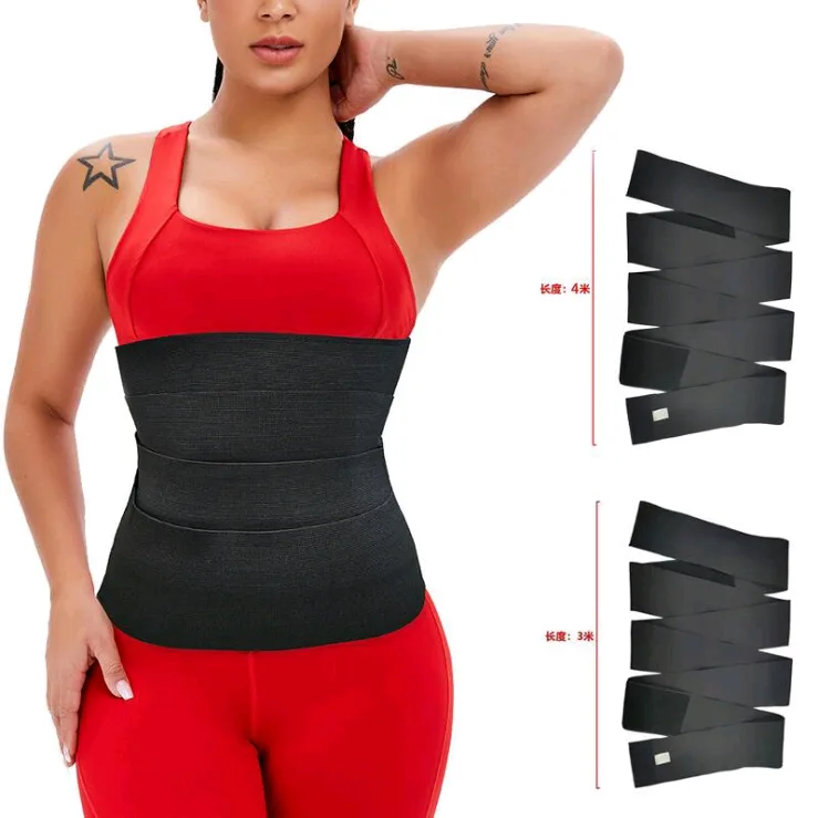 Plus Size Waist Trainer Women Tummy Slimming Body Shaper Waist Tummy Wrap Band