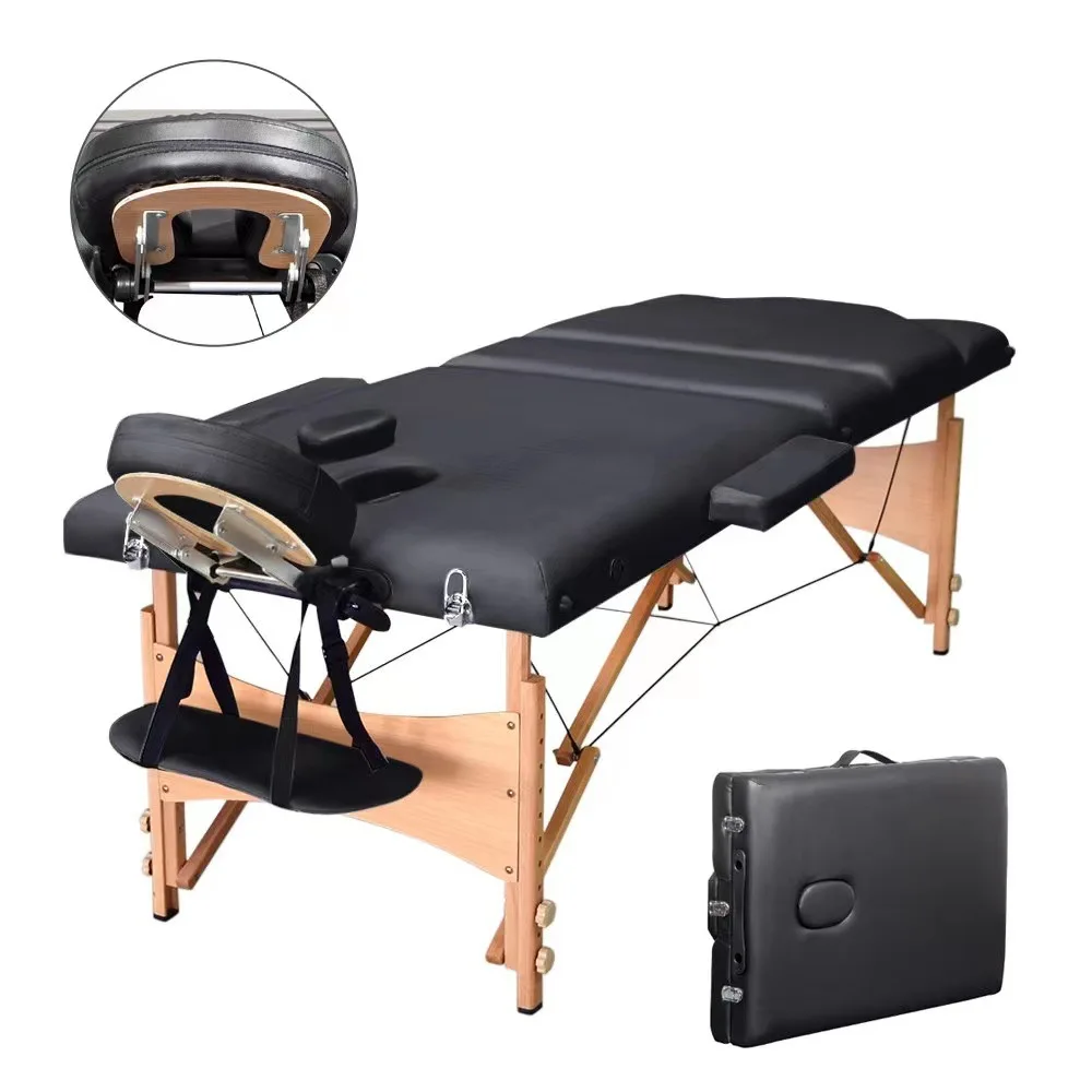 Portable Folding Durable High Quality Cheap Massage Stretcher Relaxing Body Massage Bed Massage Table Facial Spa SPA Table