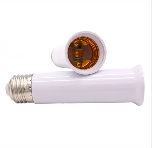 E27 to E27 extender lamp holder screw extension bulb base light socket