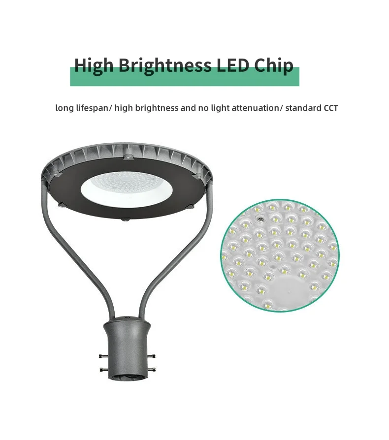Electric Outdoor Garden Lighting Top Lights LED Garden Landscape Lamp with Photocell Sensor AC Power Garden Lights