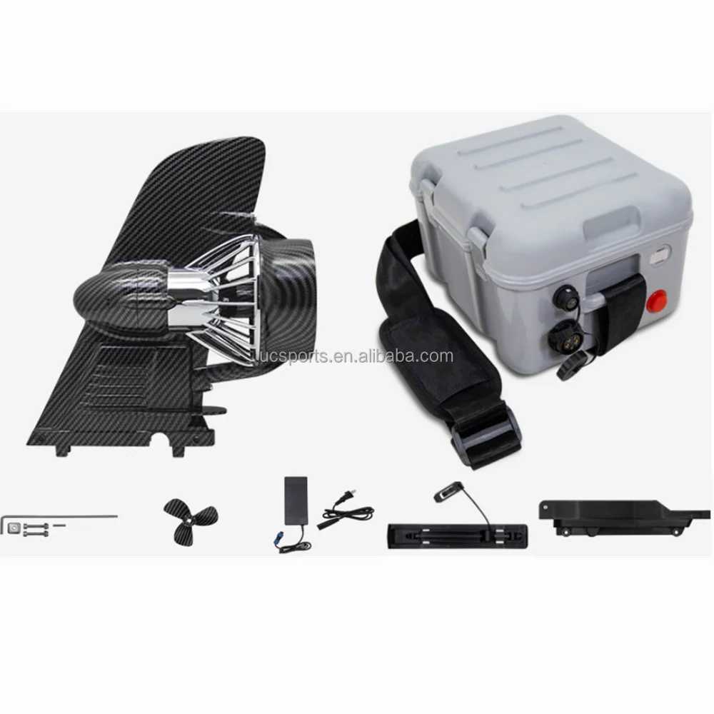 Electric Surfboard Fin Motor Jet Motorized Fins Battery+Motor+Accessory For Surf Foil Wing  Propeller E-Fin