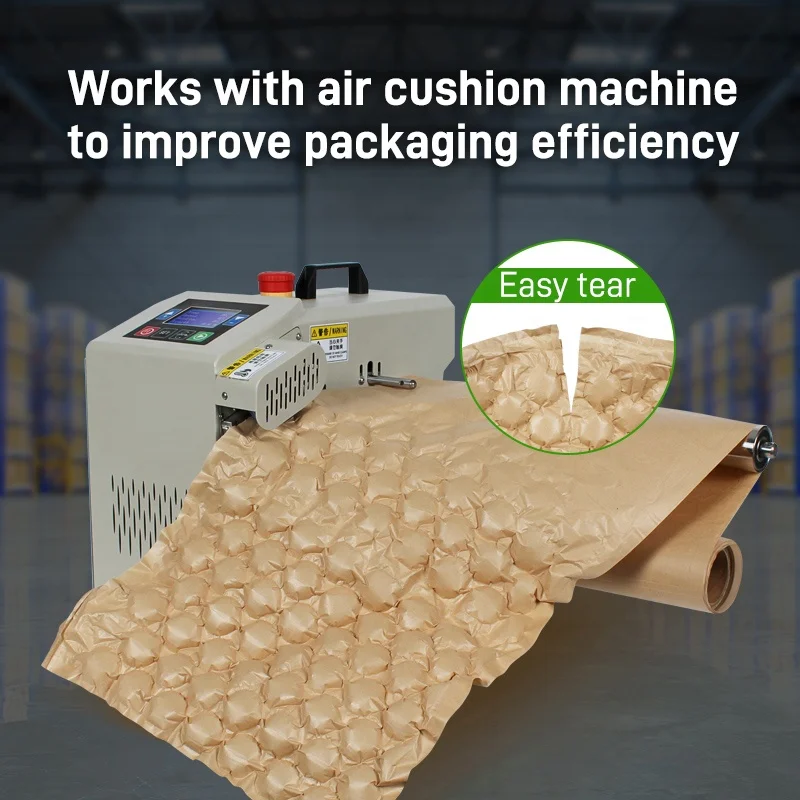 40cm Width Space Filling Bubble Type Inflatable Cushion Packing Film Roll Air Bubble