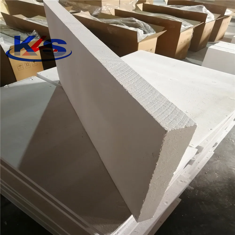 good durability white color calcium silicate board/block/slab heat/thermal insulation material