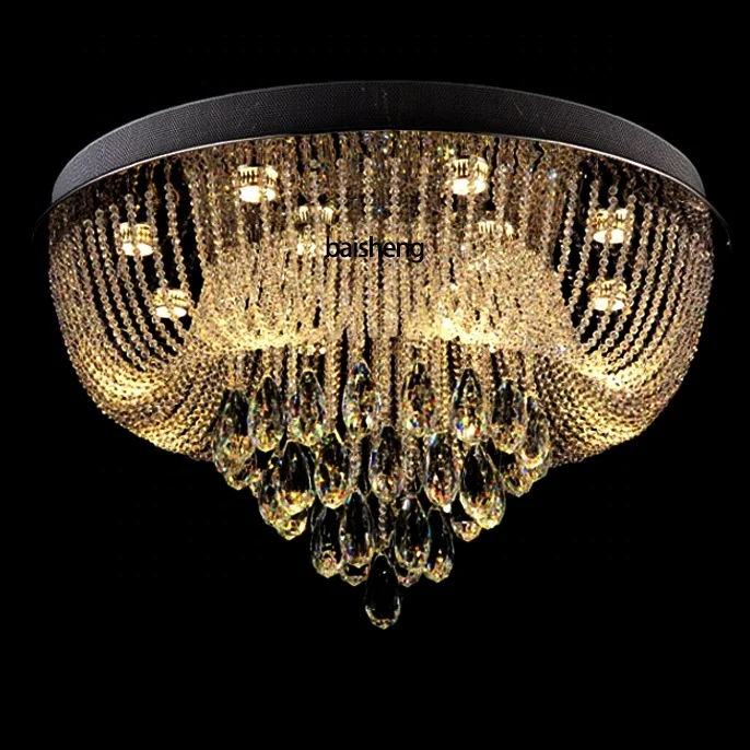 ceiling crystal lamp for home house living room bedroom wholesales modern luxurious luxury villa