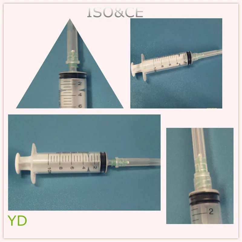 
Luer lock syringe 10ml syringe with or without needle 