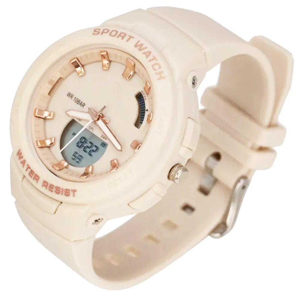 Student Sport Plastic Kids Watches Factory Custom Colors Digital Watch Countdown Date LED Electronic Wristwatch Clock Gift