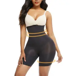 Plus Size High Waist Slim Weight Lose Seamless Shorts Briefs Body Shaping Corset Tummy Under Body Shaper