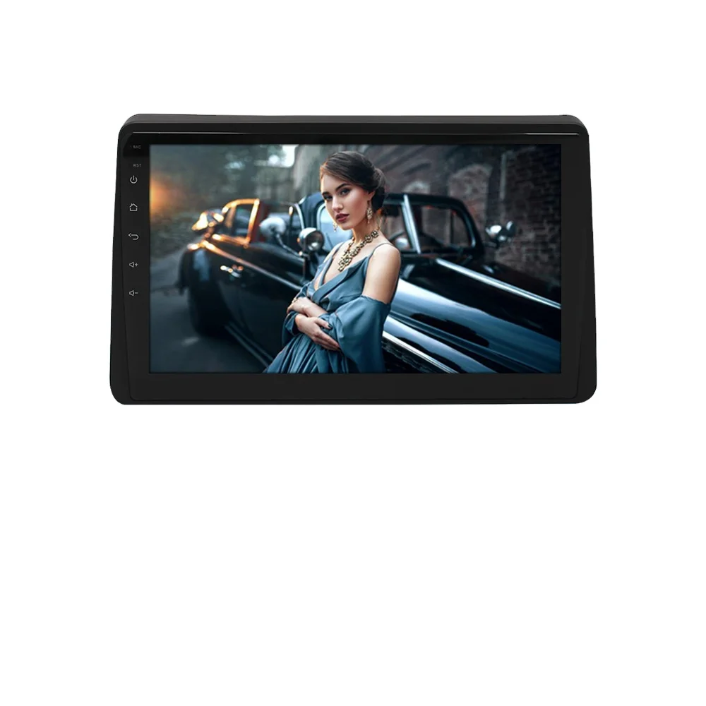 Android auto radio 2din car stereo fascia frame dvd player For Renault Captur CLIO Samsung QM3 Manual A/C 2011-2016
