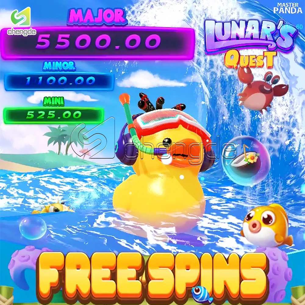 50 Lines Main Game Free Game Ducky Coin Operated Machines Club Bar Play Skill Game Board Master Panda