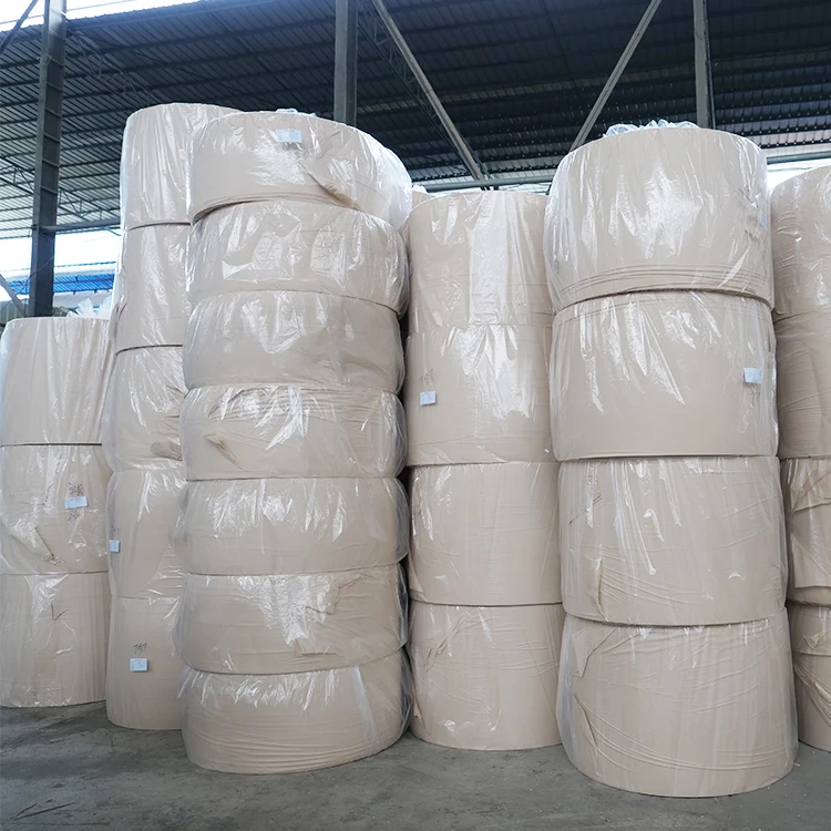 Factory Wholesale Virgin Wood Pulp Napkins Jumbo Roll with 2 Layers Coreless