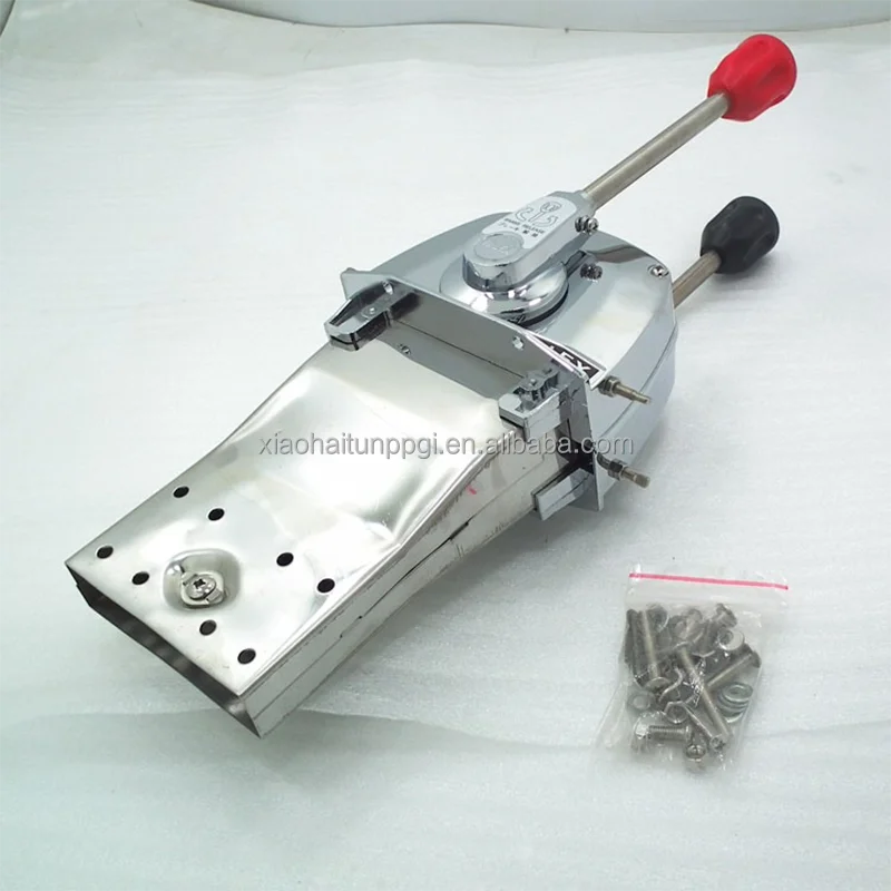 Little dplphin marine engine throttle control lever with cables