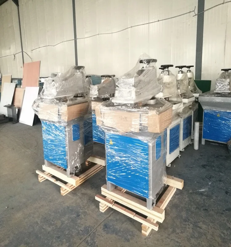 20T hydraulic swing arm bra cup cutting machine