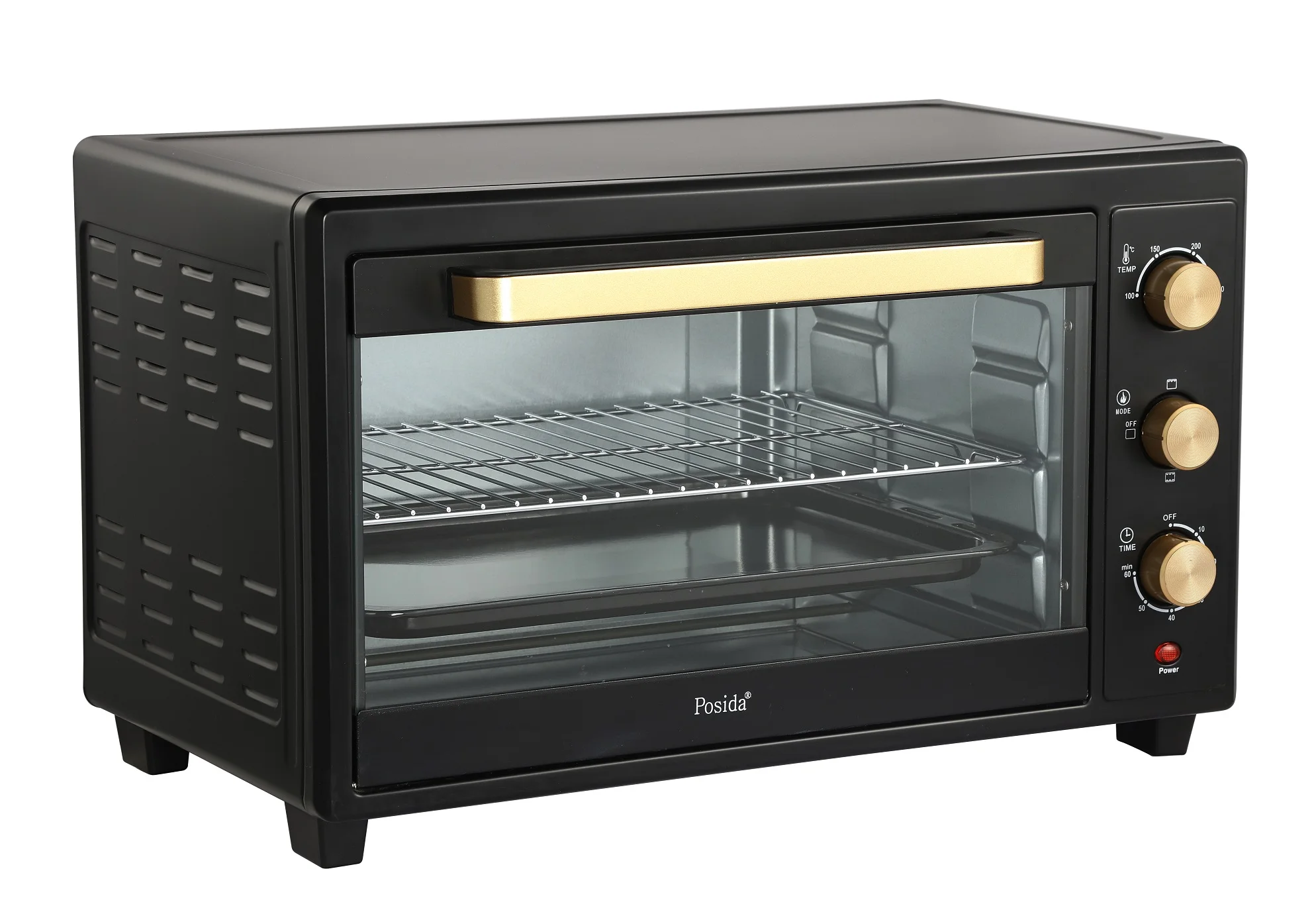 45L Kitchen Equipment Table Top Cake Oven  Portable Pizza Oven With Grill