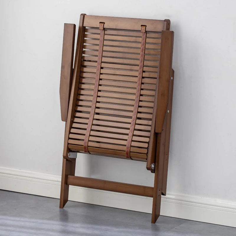 Outing Mate Manufactory Wholesale natural bamboo lightweight folding picnic chair new design