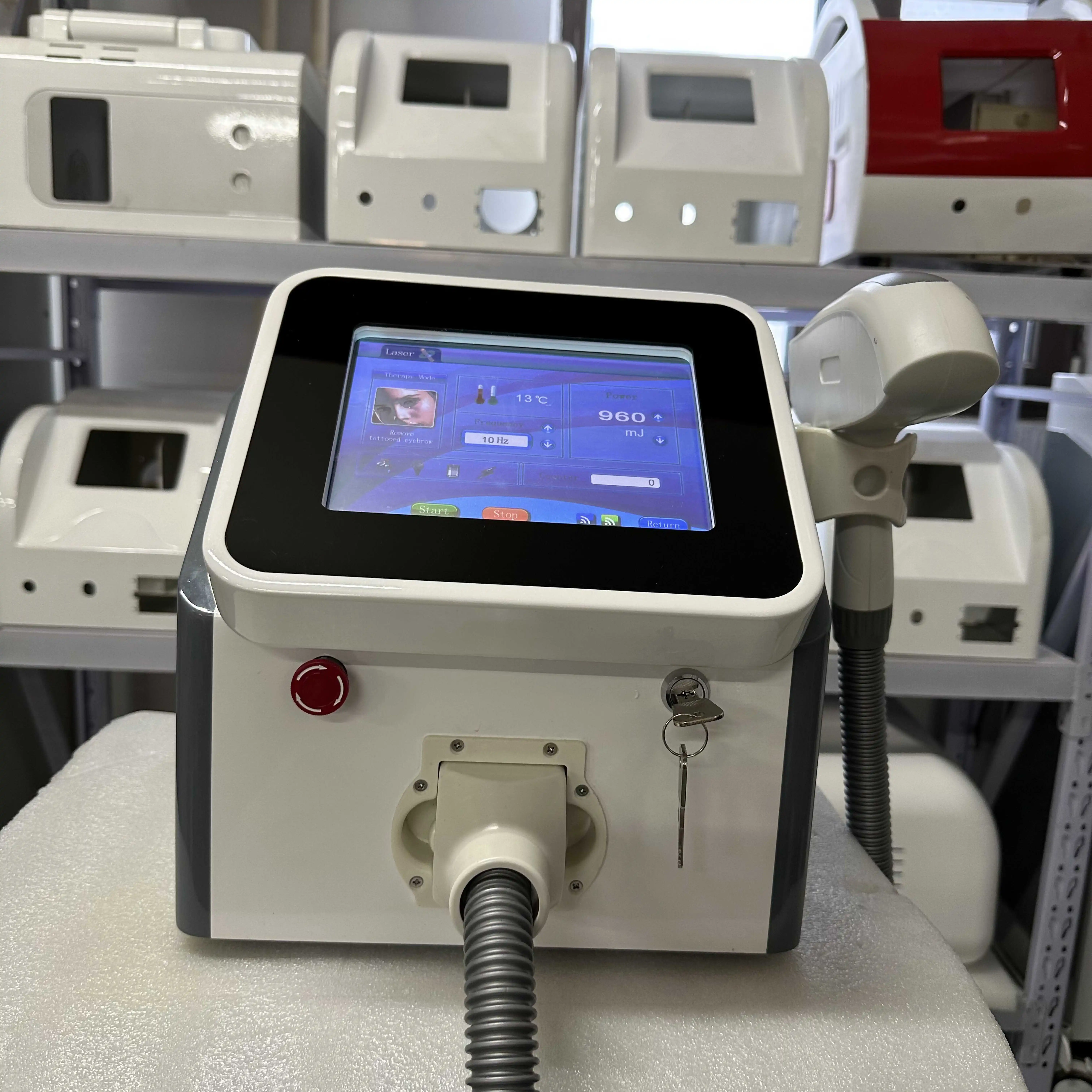 factory price q-switched nd yag laser tattoo removal beauty machine laser pigment removal carbon peel nd yag laser price