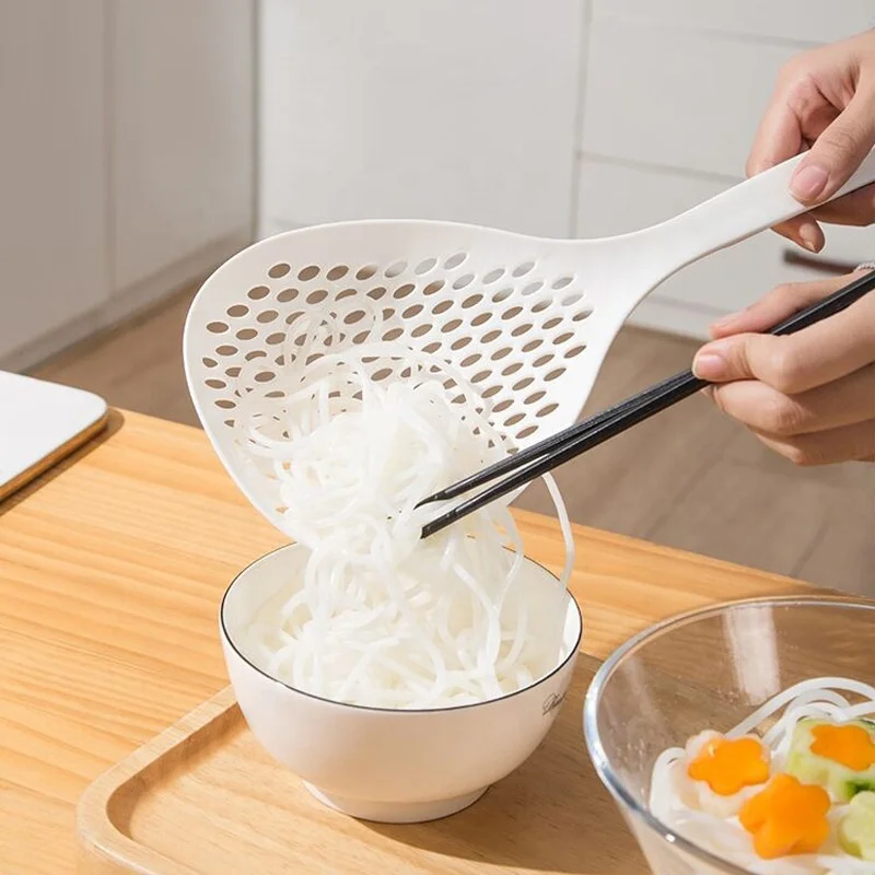 Кухонная утварь нейлоновый ковш дуршлаг ложка дренажный фильтр для продуктов сито макаронных изделий с