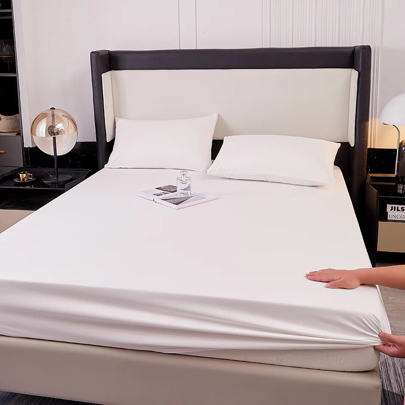 Waterproof Mattress Cover Wholesale Water proof Breathable Soft bed fitted sheet Mattress Protector Quilted