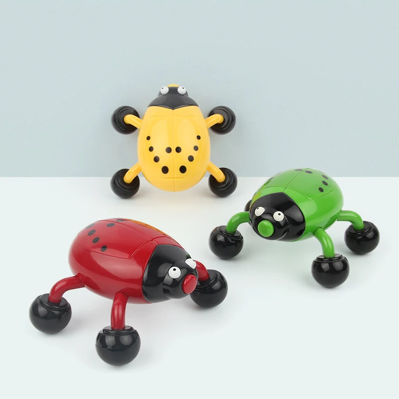 MINI plastic beetle body massage vibrator