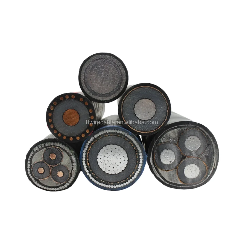 Yjlv Yjlv32 0.6/1kv Single 1 2 3 4 5 Core XLPE PVC Swa Armored Underground Aluminium Power Cable
