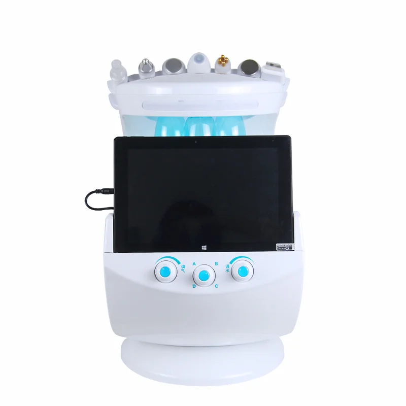 
Ice Blue Magic Mirror Skin Analyzer Face Lifting Microdermoabrasion Oxygen Sprayer Hydrodermabrasion Deep cleaning Machine 