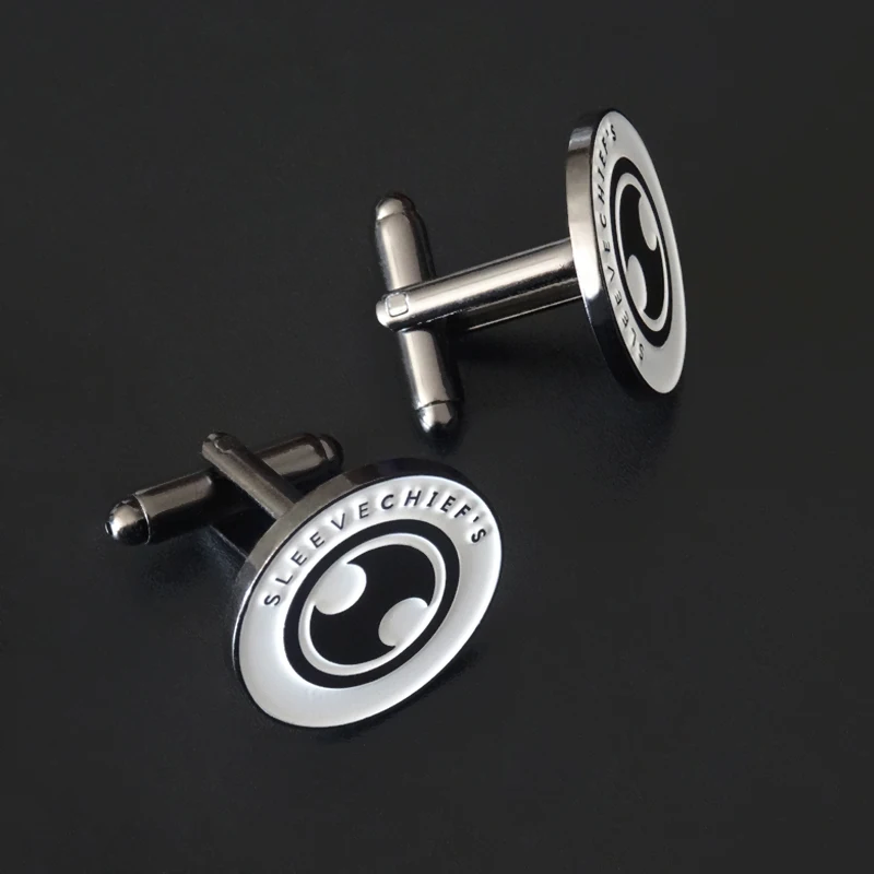 Manufacturer Custom Own Design Logo Soft Enamel Shirts Cufflinks Metal Men Cufflinks Souvenir