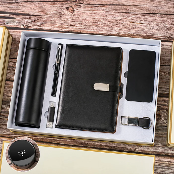 Вакуумная Ручка в виде чашки USB флэш-накопитель A5 простой блокнот внешний аккумулятор брелок деловой подарочный набор роскошные корпоративные подарки