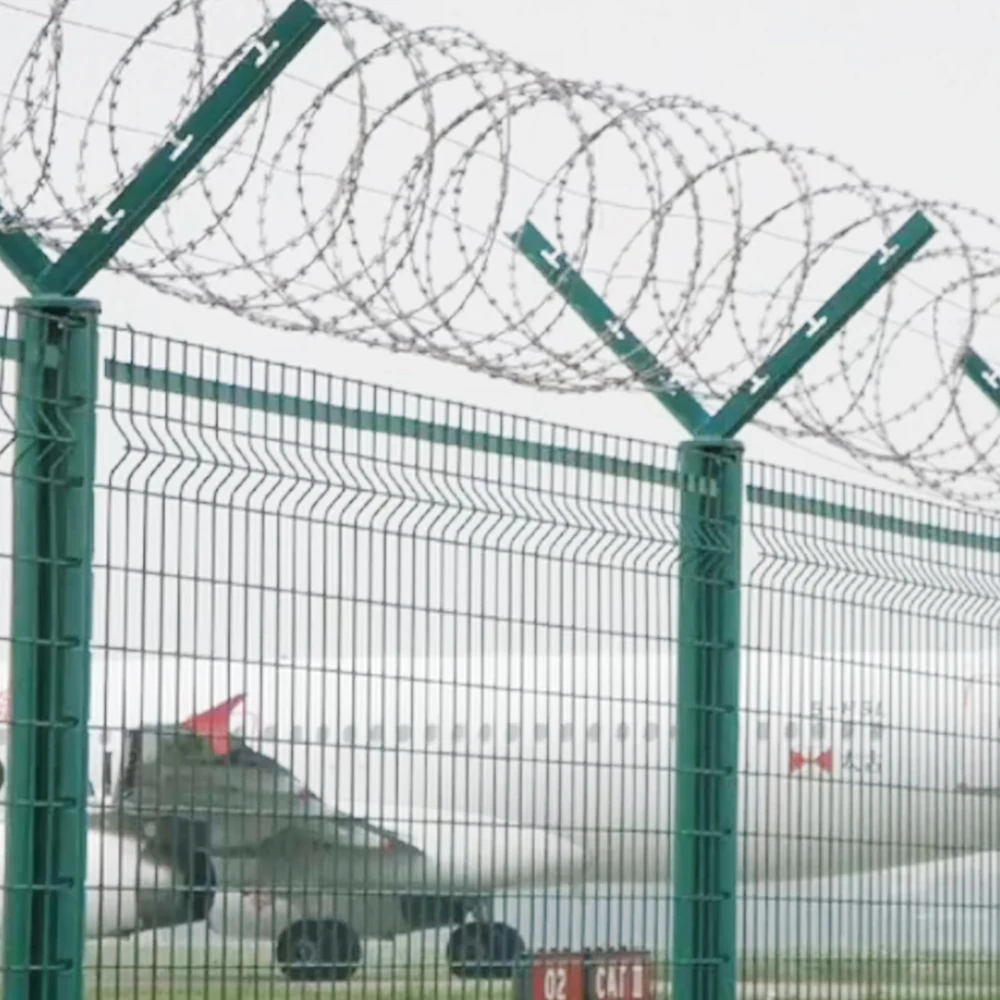 Оцинкованная проволока 1,4 мм-2,6 мм, одиночная бритва, колючая проволока для ограждения, колючая проволока, забор из колючей проволоки