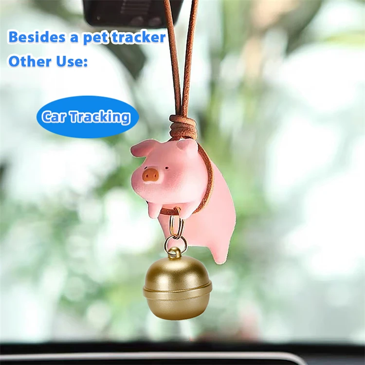 New Products G15 Bell Pet Mini GPS Tracker Life Waterproof Free APP  Real Time Tracking GPS Wifi LBS for Cats Dogs Pets Animal