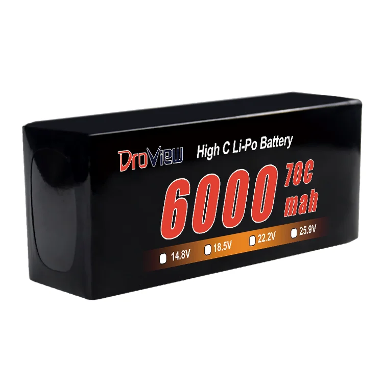 DroView Rc Drone battery FPV lipo battery 6S 22.2V 5200/6000/8000/10000/12000/16000/22000/30000mAh for 7 10 inch Drones