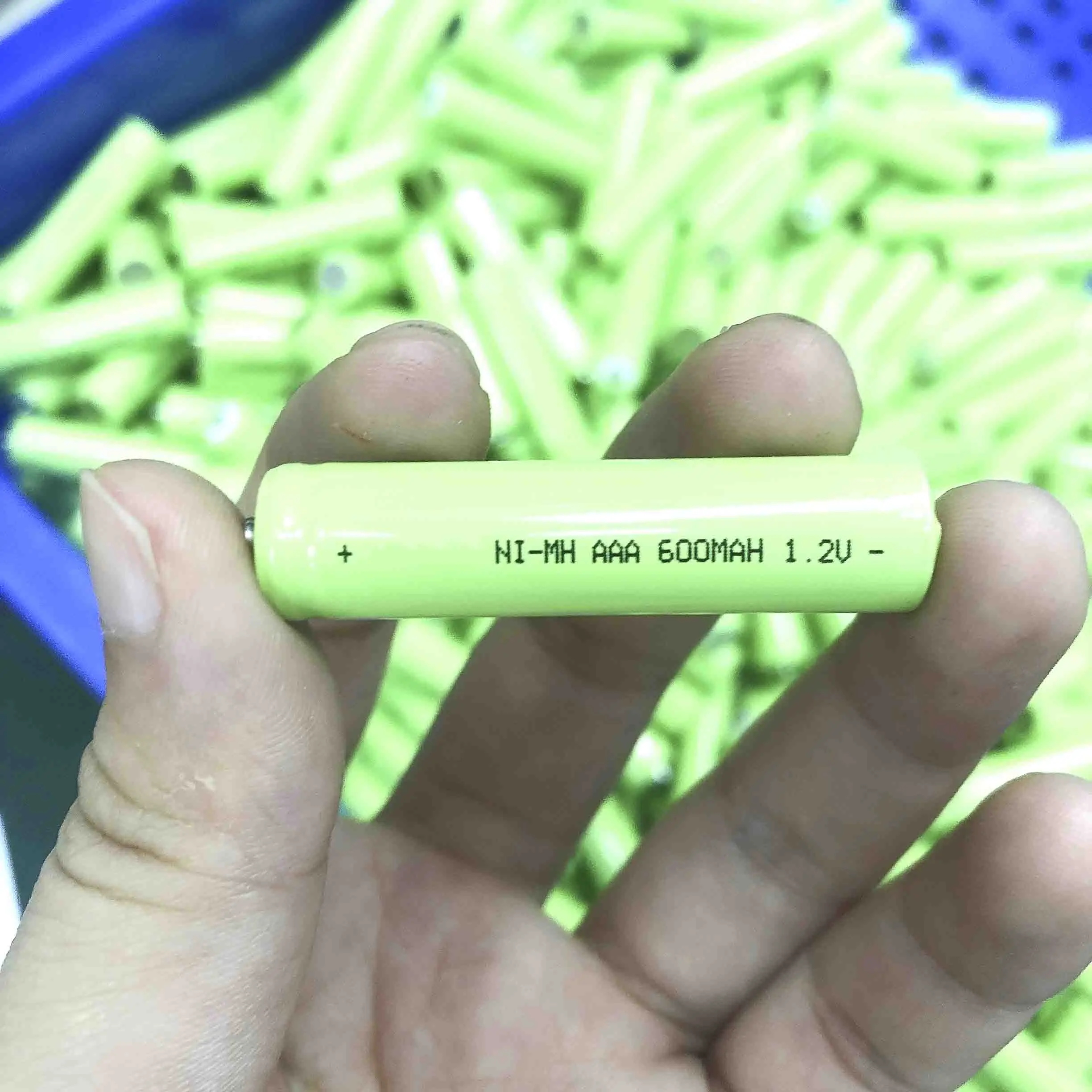 Weijiang маленькая Rc Nimh батарейки пакет Aaa 600mah 1 2 v Ni-MH перезаряжаемая батарея для пульта дистанционного управления игрушкой