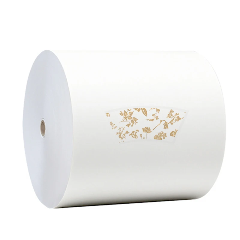 High Quality PE Coated Paper Roll For Paper Cup Blank Raw Material